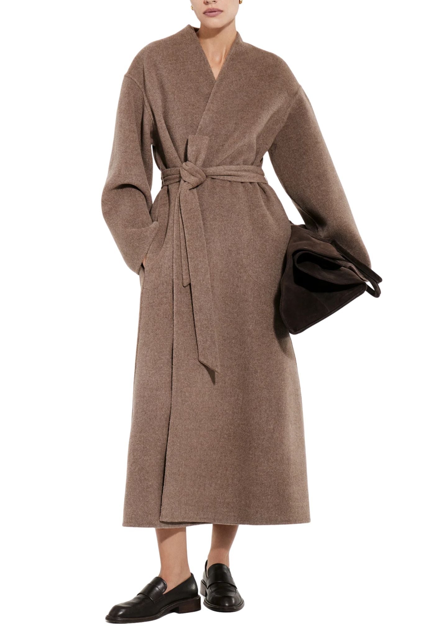 CO Double Wrap Coat - Vermillion