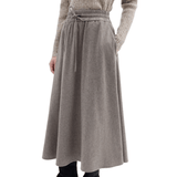 CO Elastic Waist Skirt - Vermillion