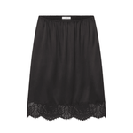 CO Elastic WB Lace Slip Skirt - Vermillion