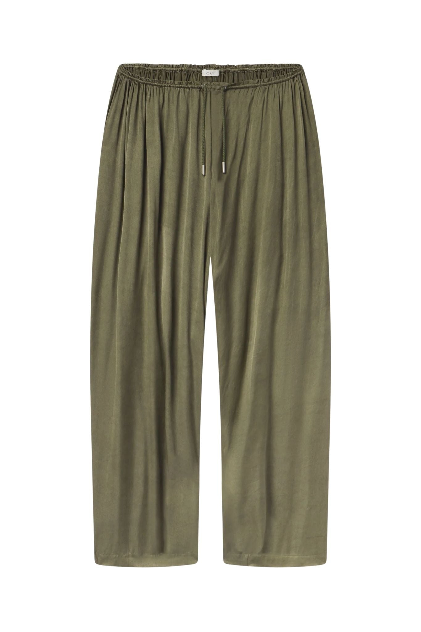 CO Elasticated Waist Gathered Pant - Vermillion