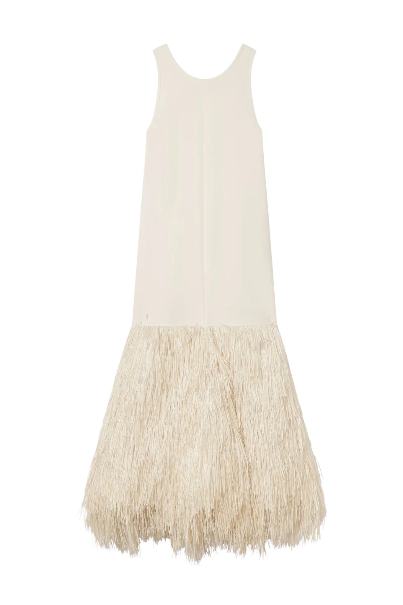 CO Fringe Dress - Vermillion