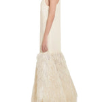 CO Fringe Dress - Vermillion