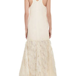 CO Fringe Dress - Vermillion