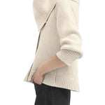 CO Funnel Neck Cardigan - Vermillion