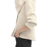 CO Funnel Neck Cardigan - Vermillion