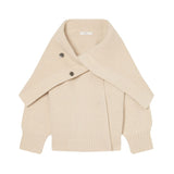 CO Funnel Neck Cardigan - Vermillion