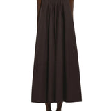 CO Gathered Maxi Dress - Vermillion