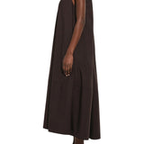 CO Gathered Maxi Dress - Vermillion