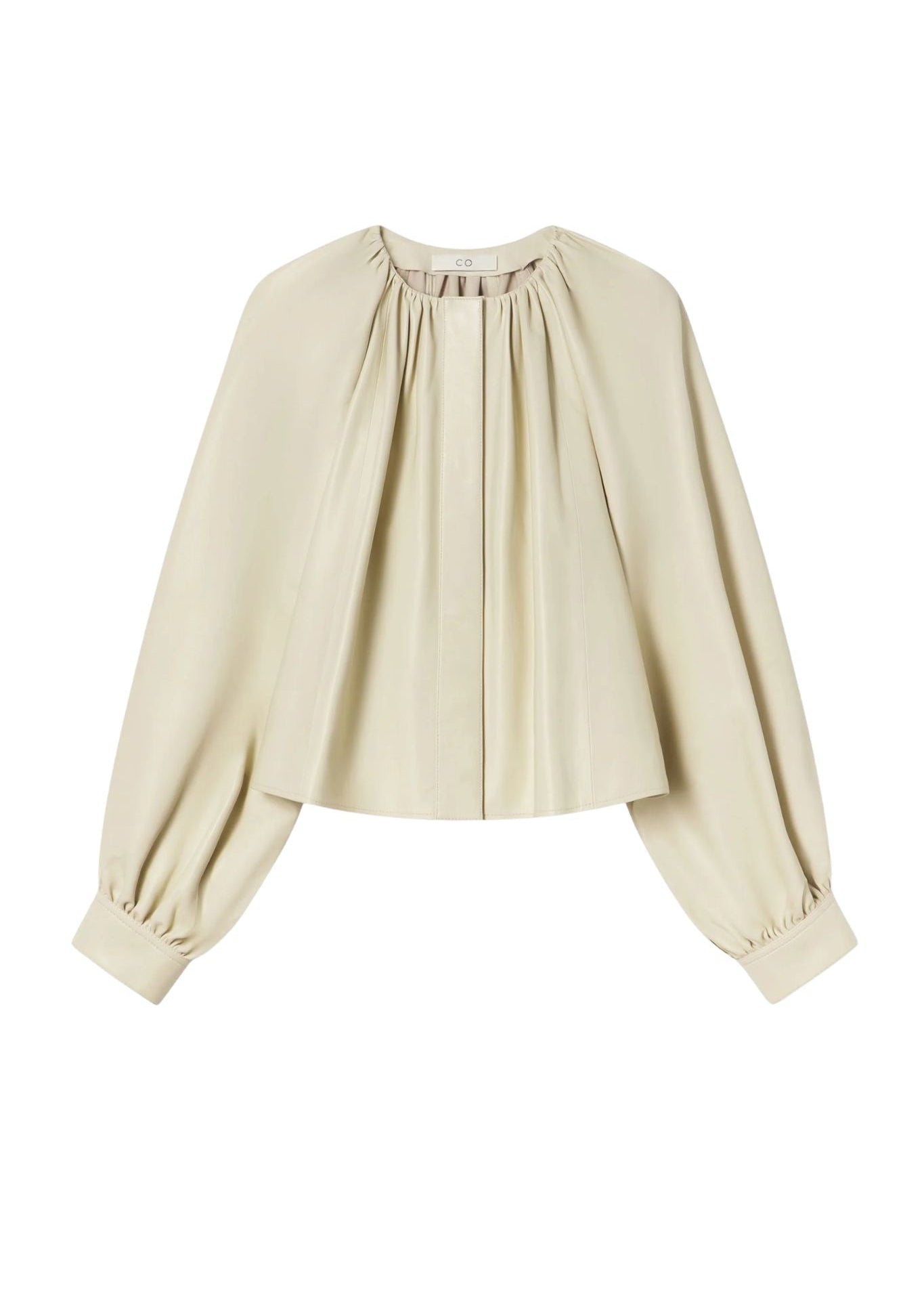 CO Gathered Shirt - Vermillion