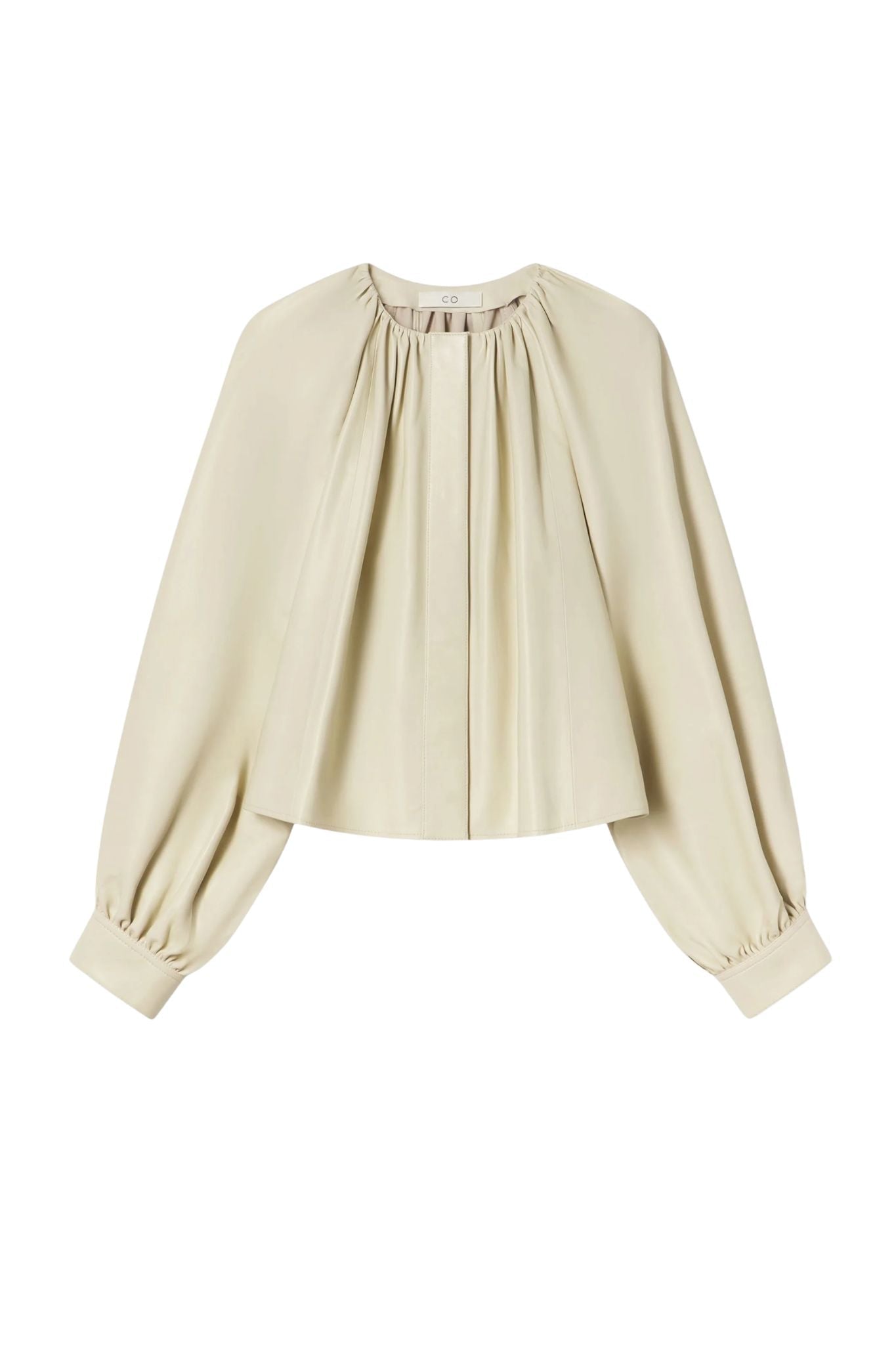 CO Gathered Shirt - Vermillion