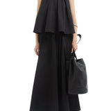 CO Gathered Tunic Shirt - Vermillion