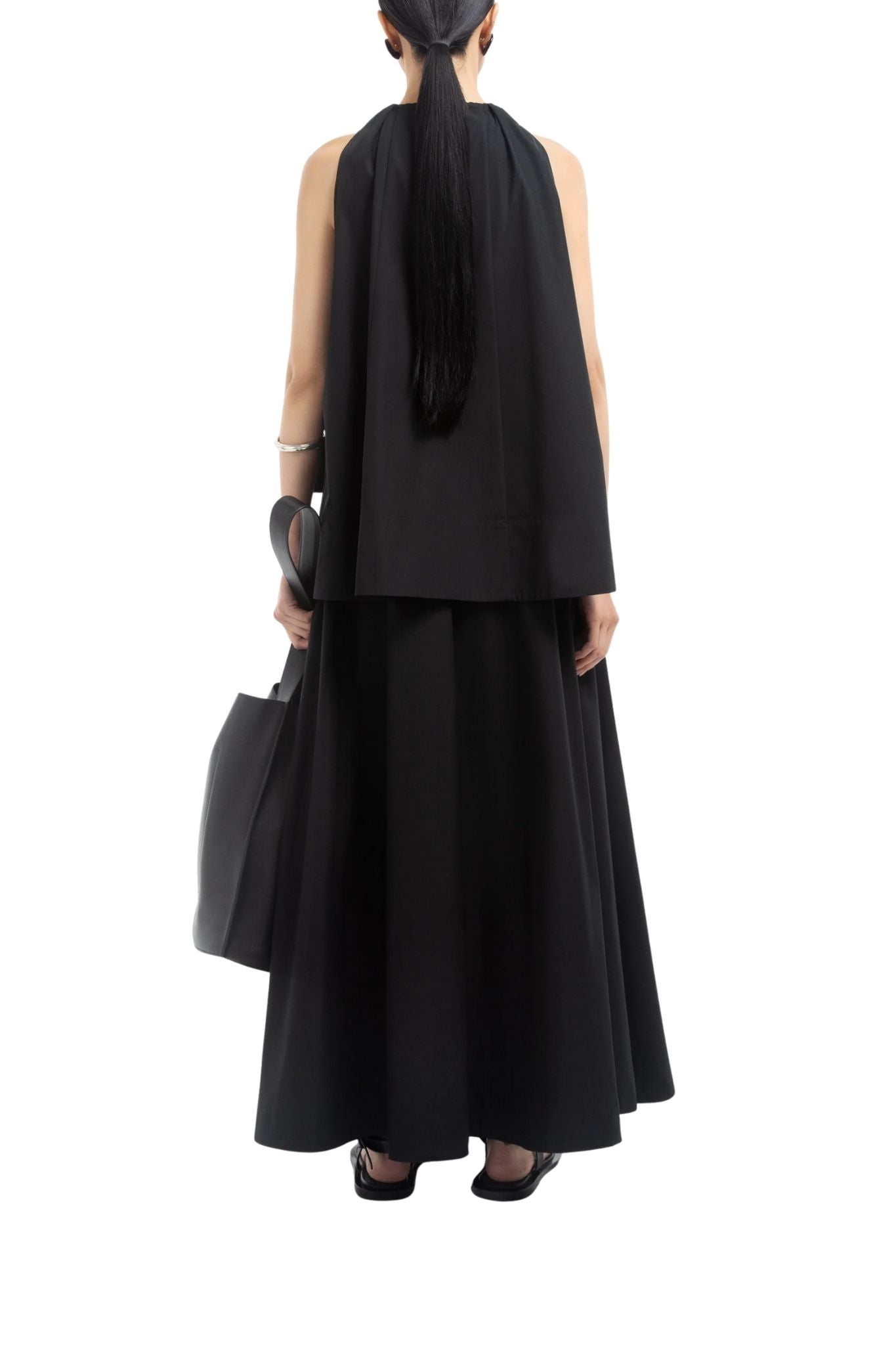 CO Gathered Tunic Shirt - Vermillion