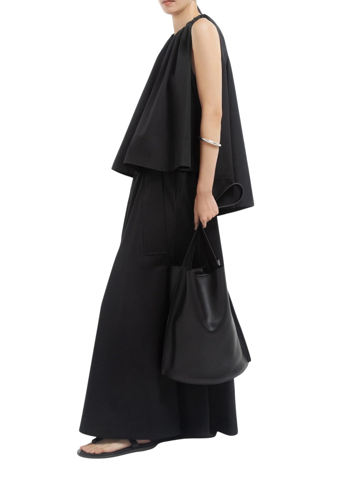 CO Gathered Tunic Shirt - Vermillion