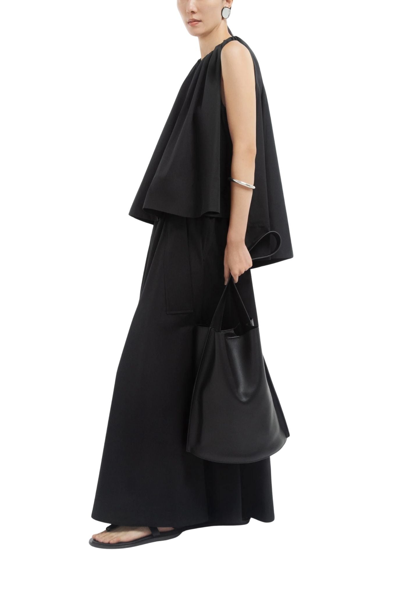 CO Gathered Tunic Shirt - Vermillion