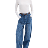 CO High Waist Balloon Pant - Vermillion