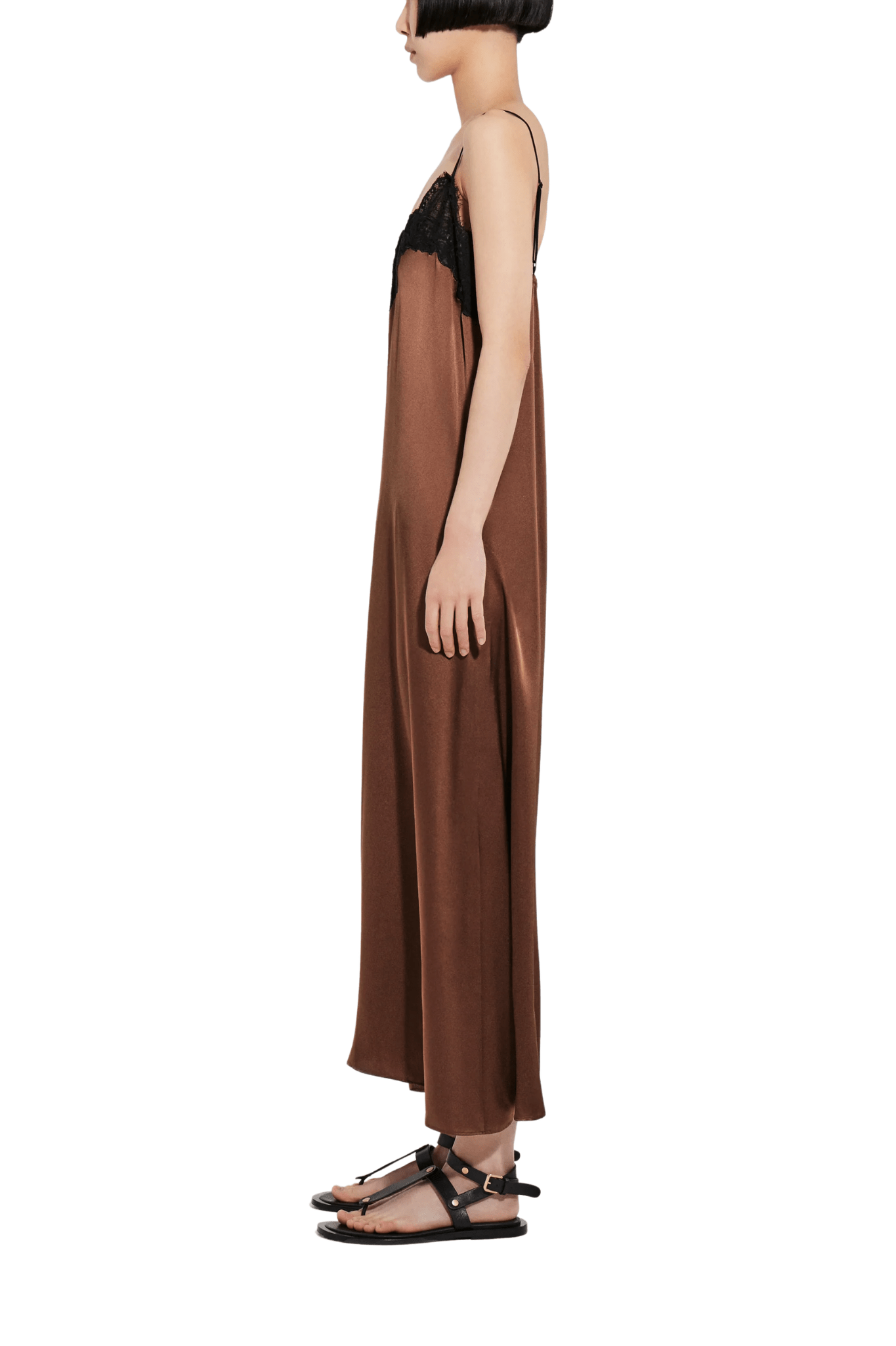CO Lace Cami Dress - Vermillion