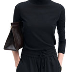 CO Long Sleeve Turtleneck - Vermillion