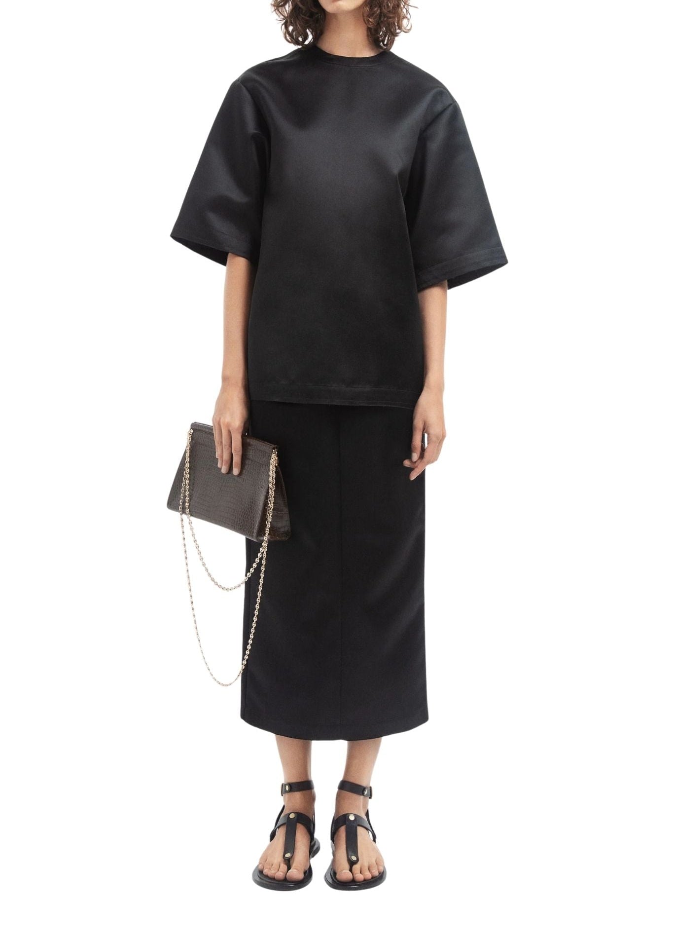 CO Oversized Shirt - Vermillion