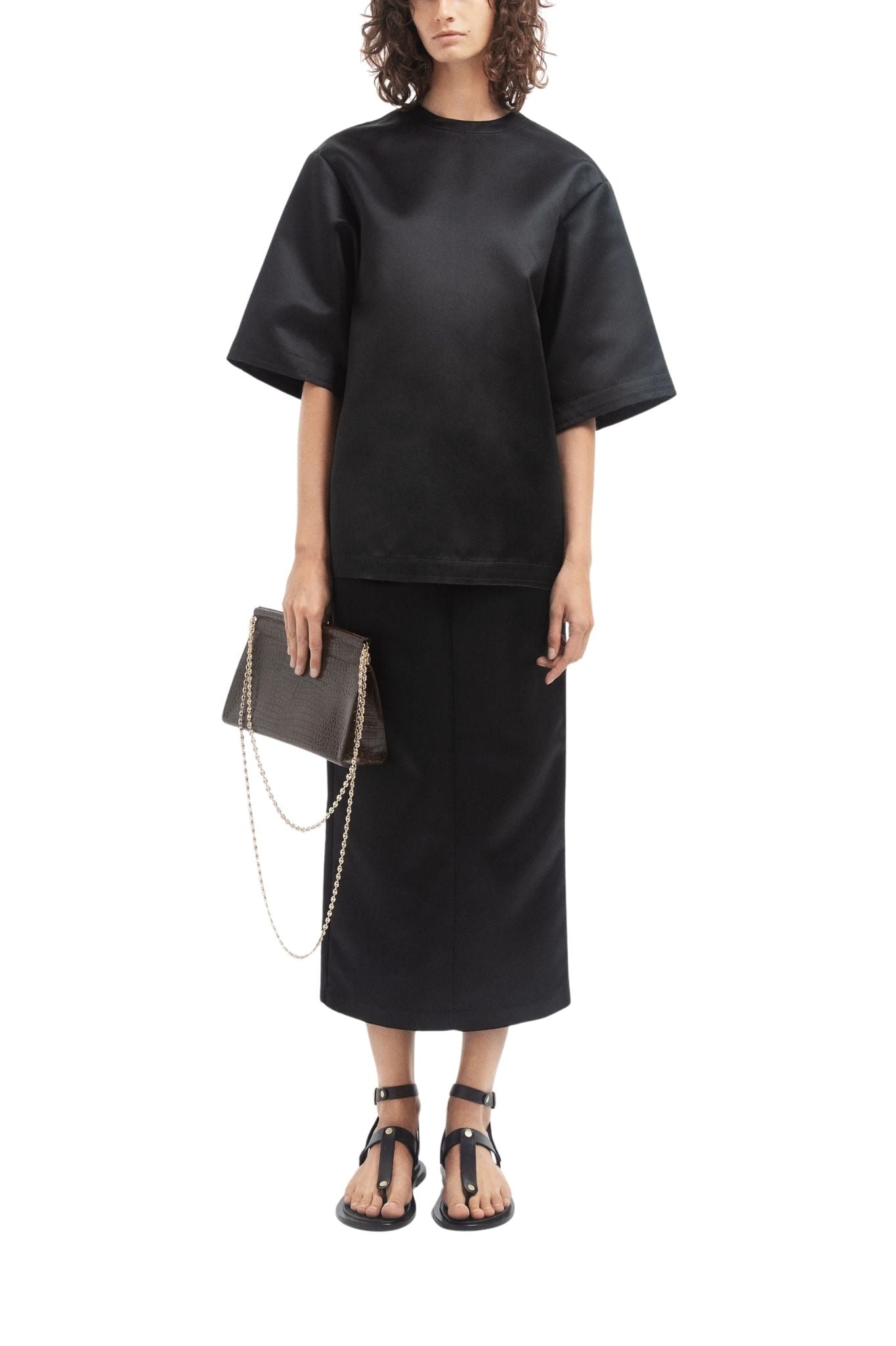 CO Oversized Shirt - Vermillion