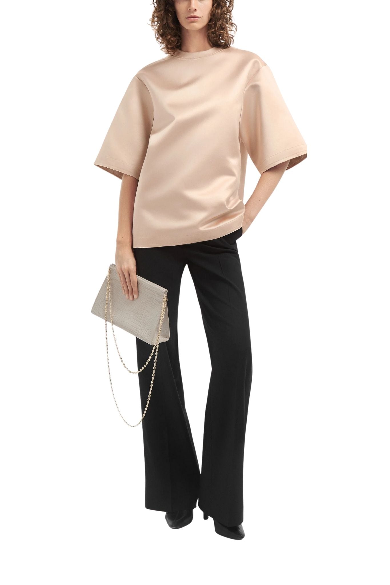 CO Oversized Shirt - Vermillion