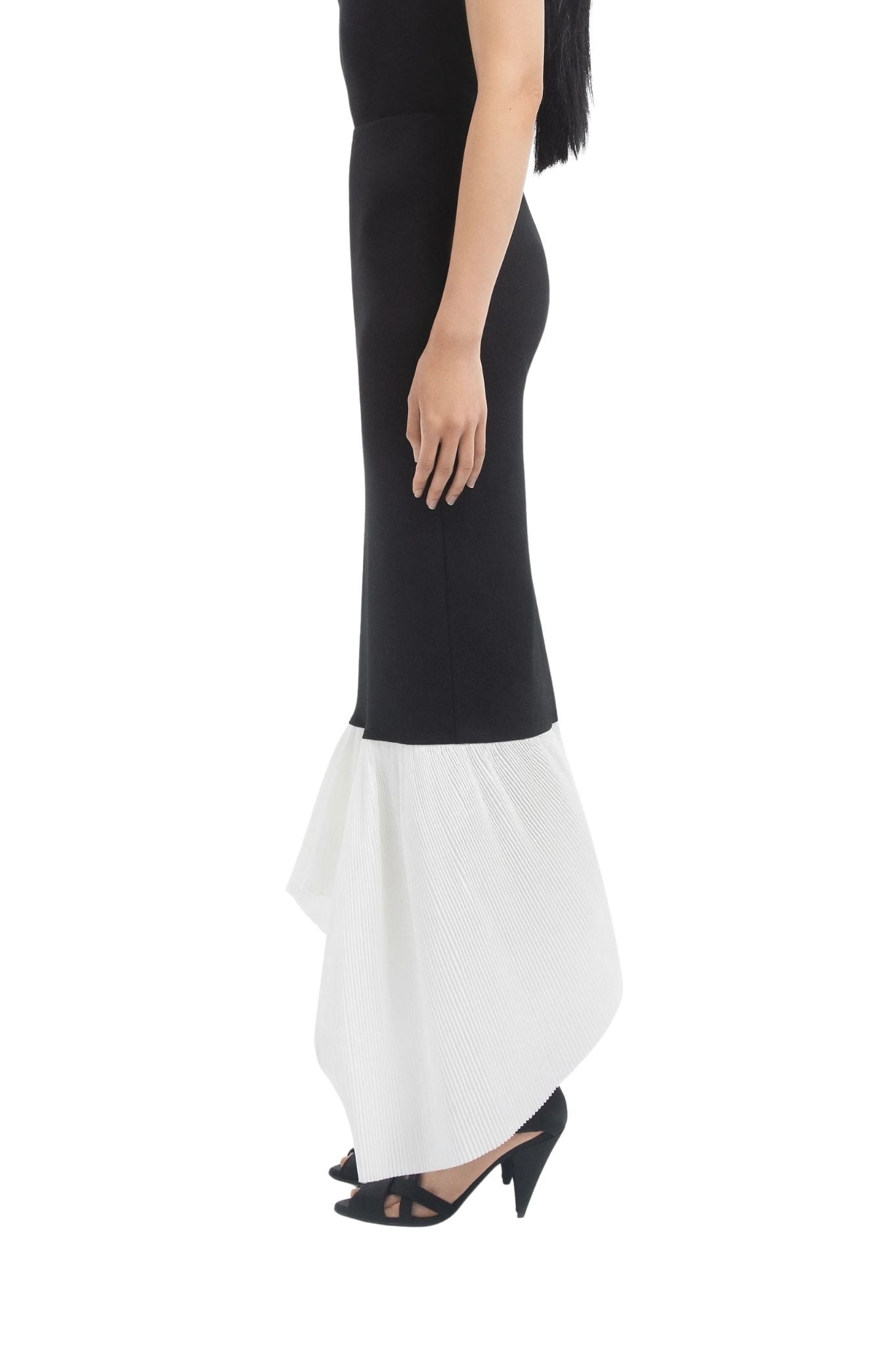 CO Peplum Skirt - Vermillion