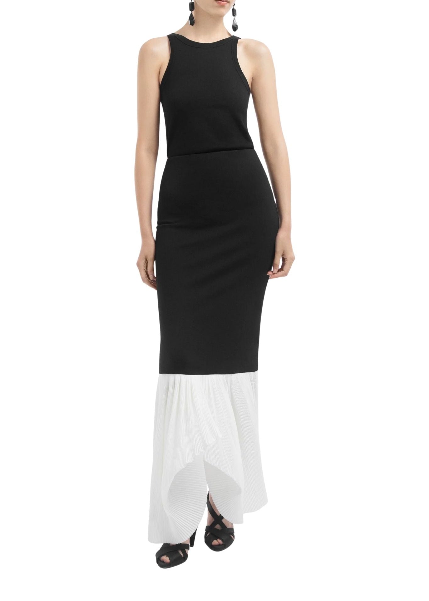 CO Peplum Skirt - Vermillion