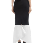 CO Peplum Skirt - Vermillion