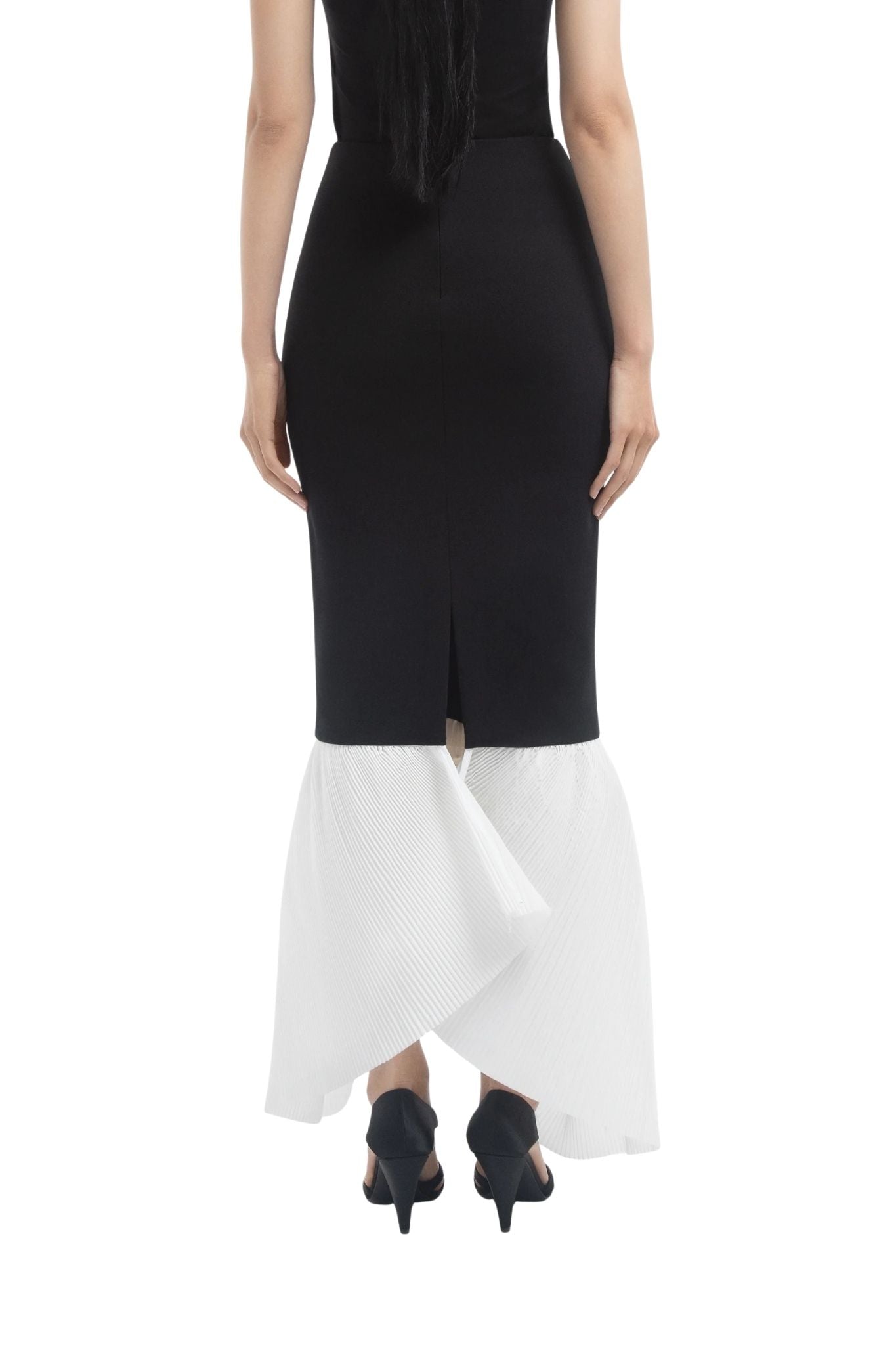 CO Peplum Skirt - Vermillion