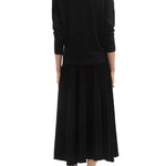 CO Pleated Elastic WB Skirt - Vermillion