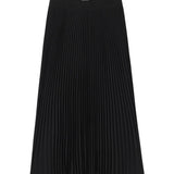 CO Pleated Elastic WB Skirt - Vermillion