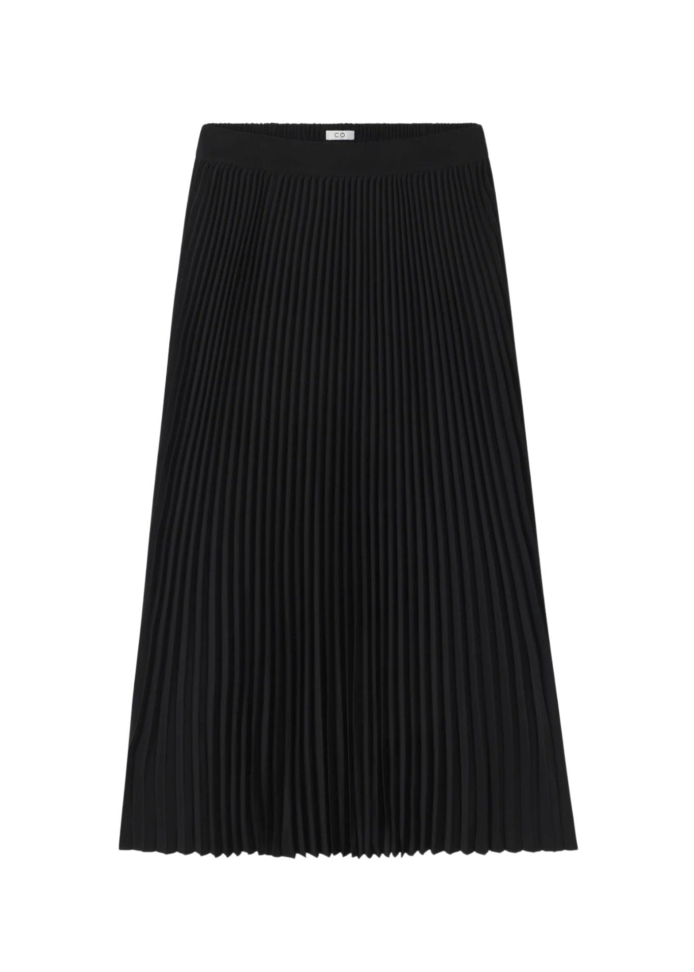 CO Pleated Elastic WB Skirt - Vermillion