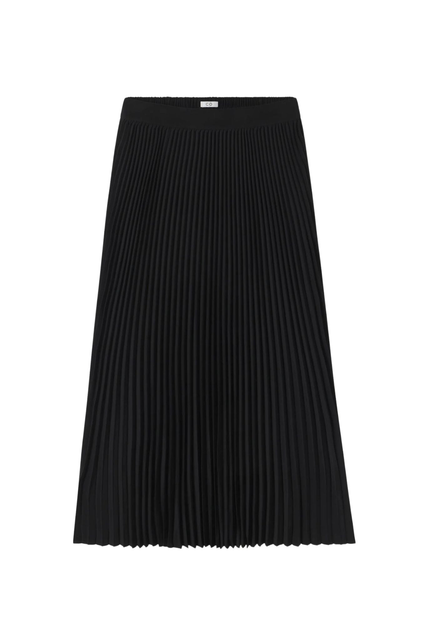 CO Pleated Elastic WB Skirt - Vermillion