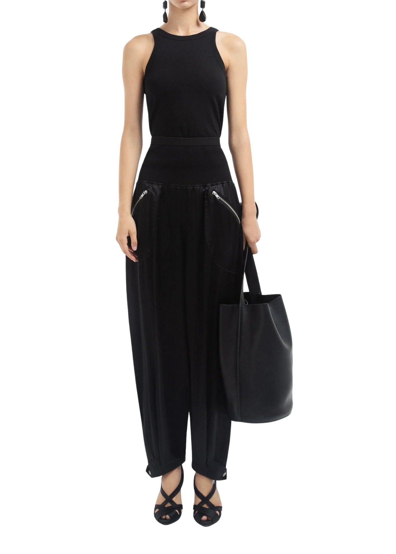 CO Ribbed Jogger - Vermillion