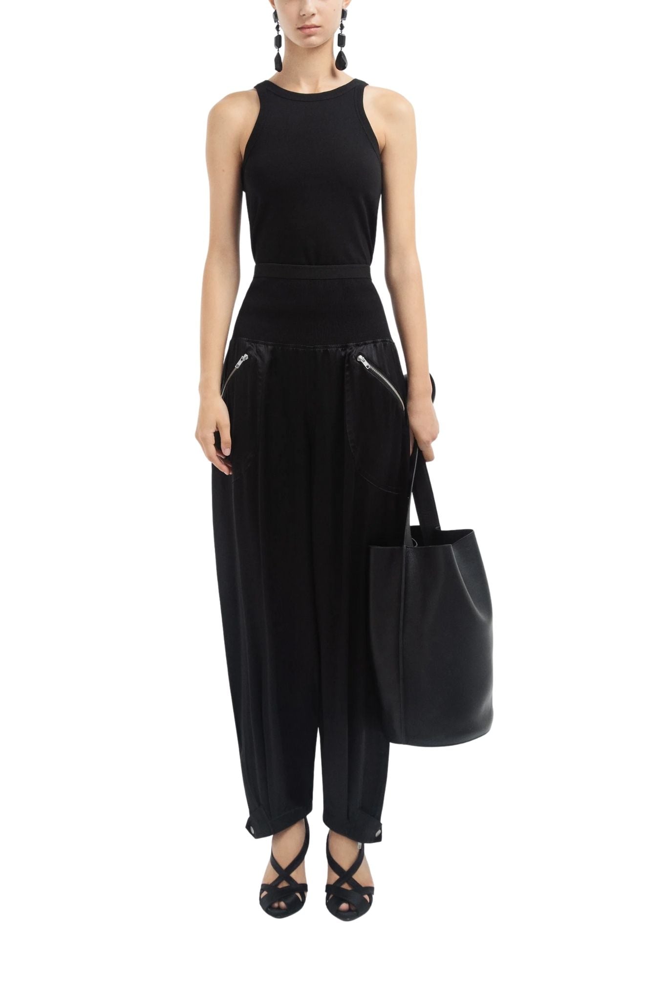 CO Ribbed Jogger - Vermillion