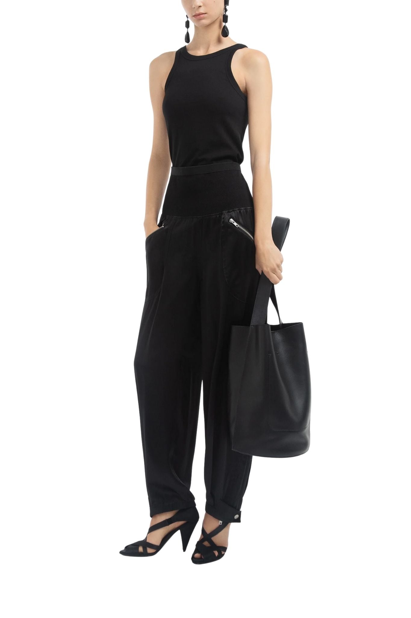 CO Ribbed Jogger - Vermillion