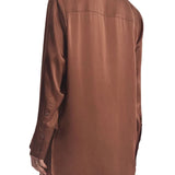 CO Silk Shirt - Vermillion
