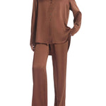 CO Silk Shirt - Vermillion