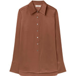 CO Silk Shirt - Vermillion
