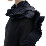 CO Soft Plisse Top - Vermillion