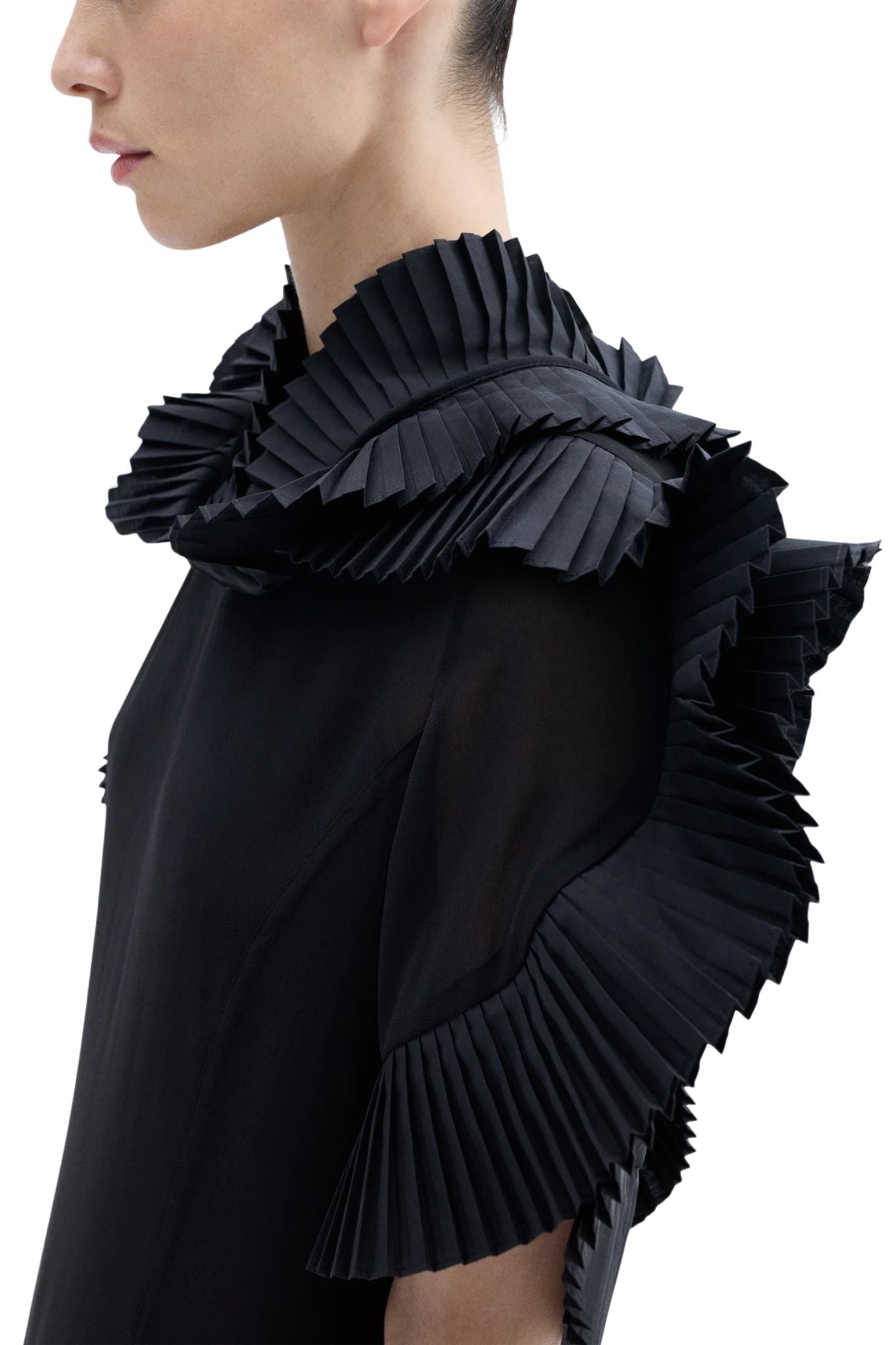 CO Soft Plisse Top - Vermillion