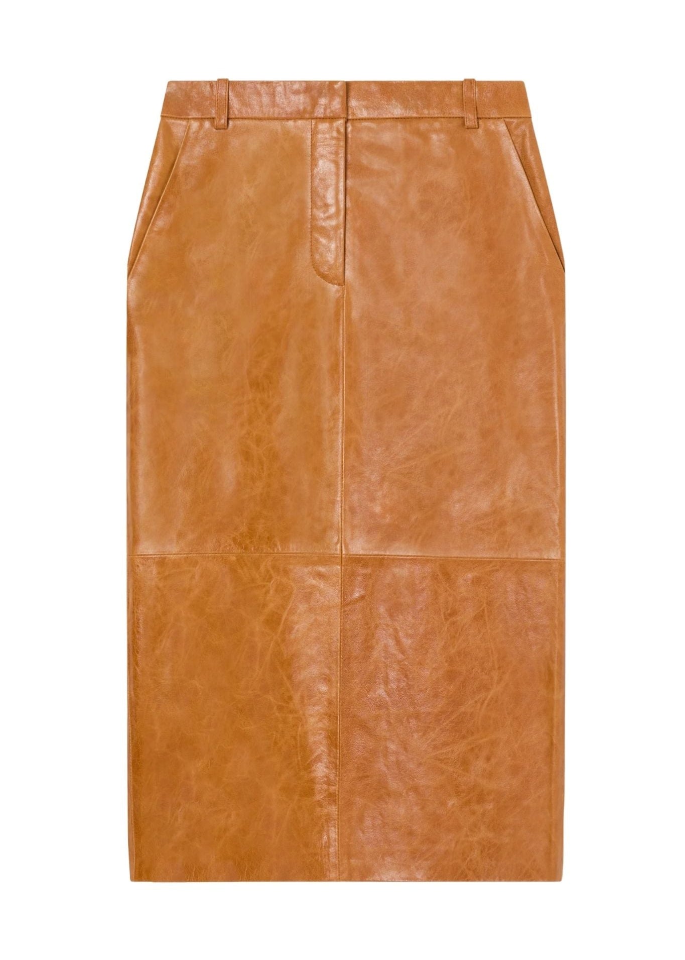 CO Tailored Pencil Skirt - Vermillion