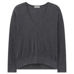 CO V - neck Sweater - Vermillion