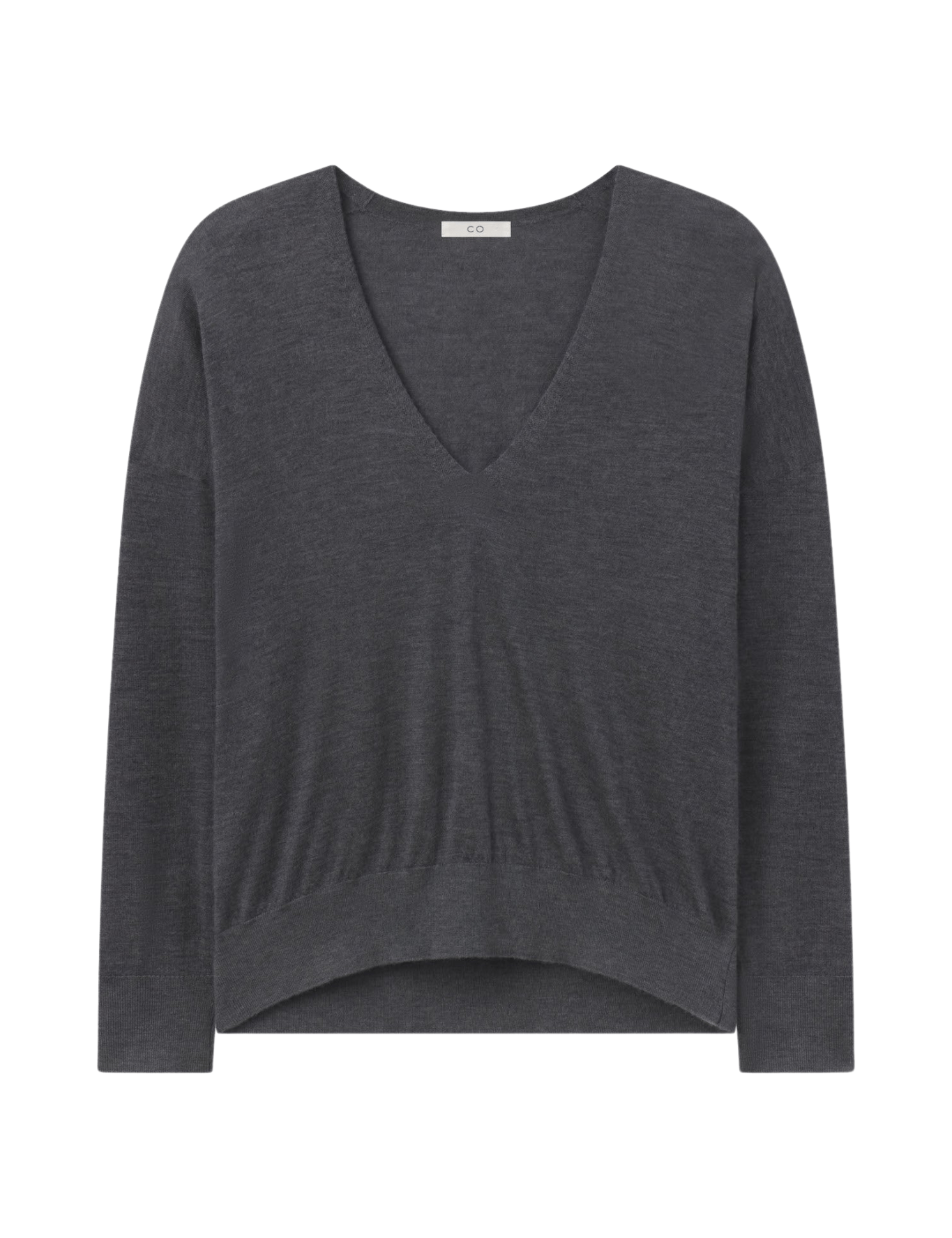 CO V - neck Sweater - Vermillion