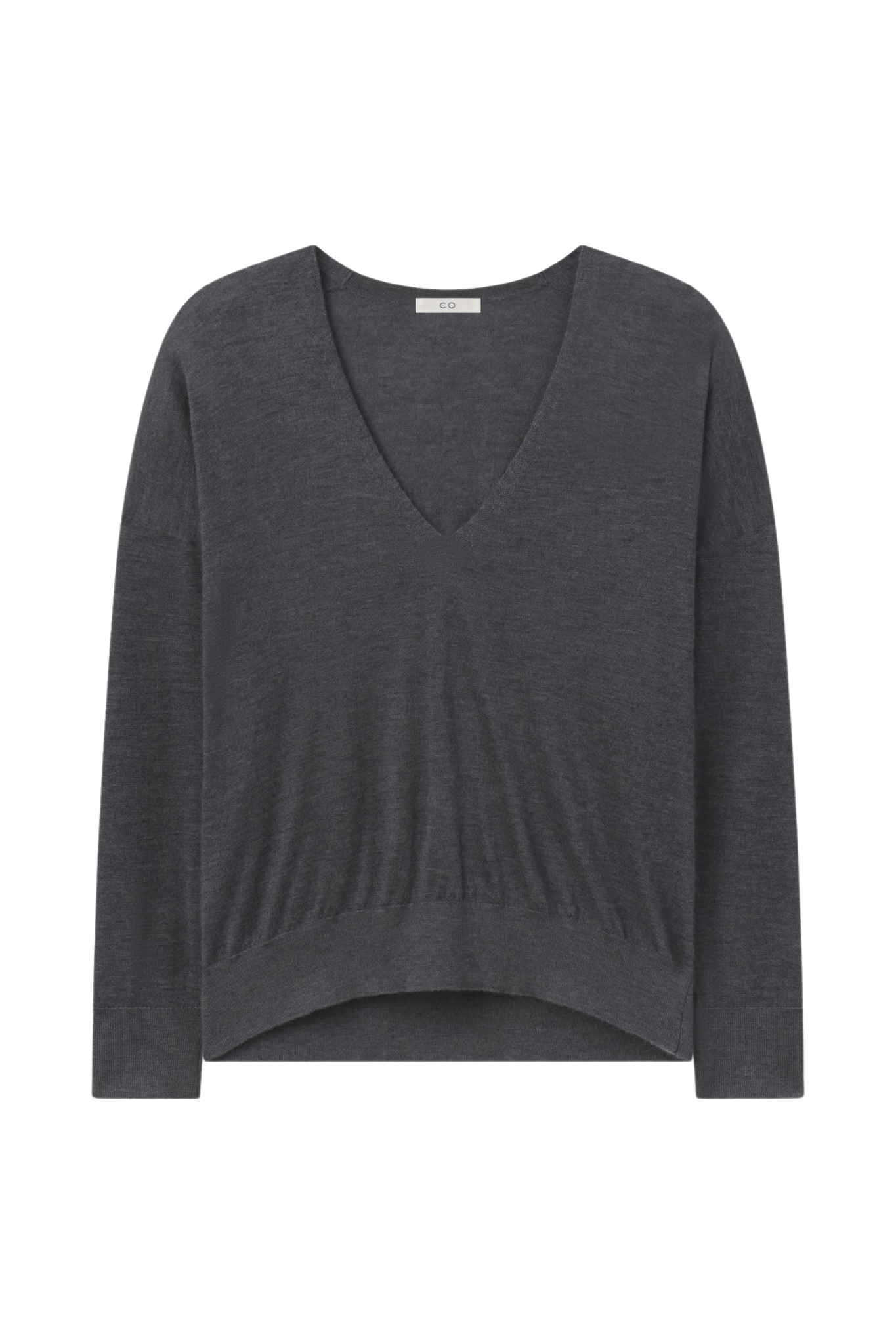 CO V - neck Sweater - Vermillion