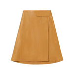 Co Velcro A - Line Skirt - Vermillion