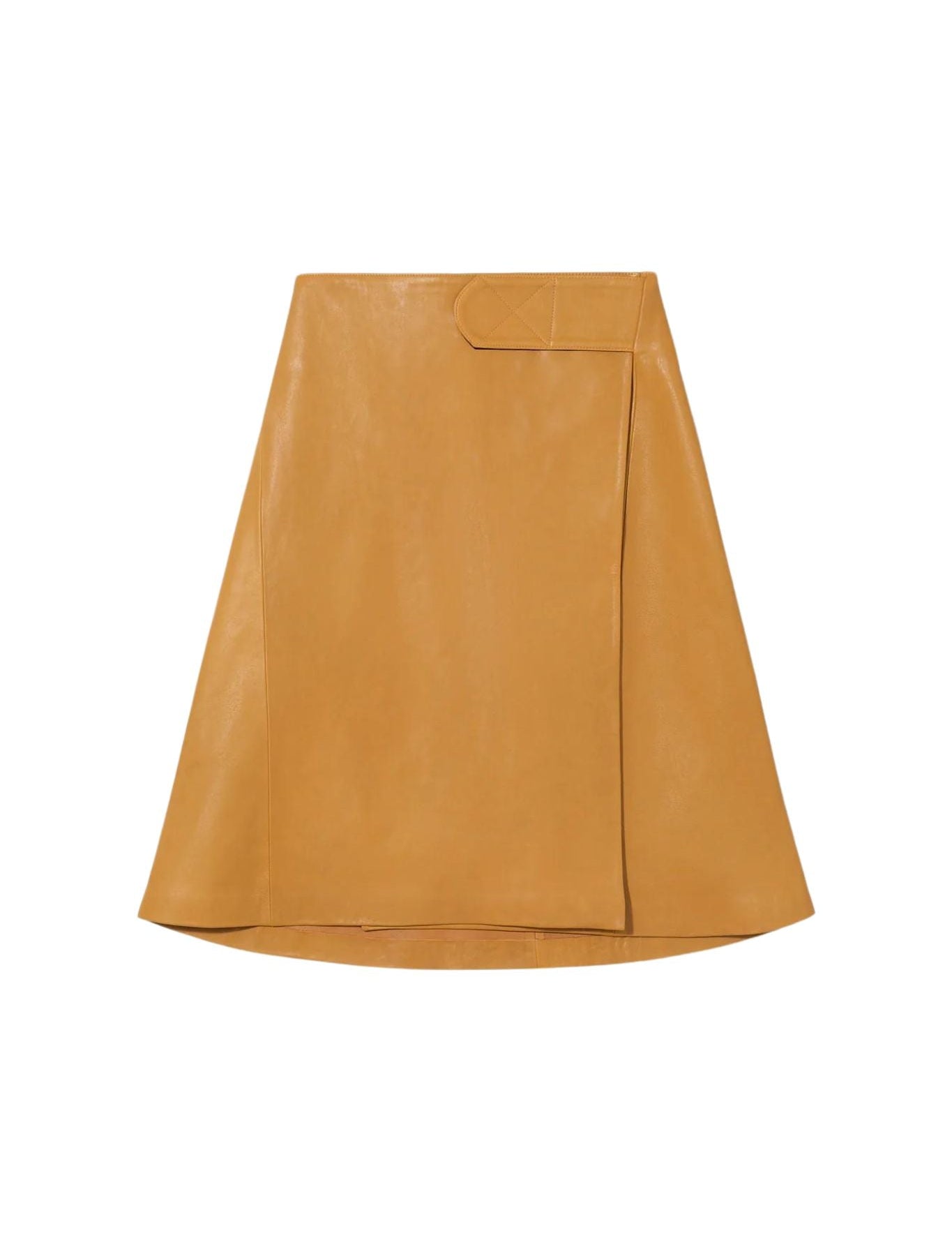 Co Velcro A - Line Skirt - Vermillion