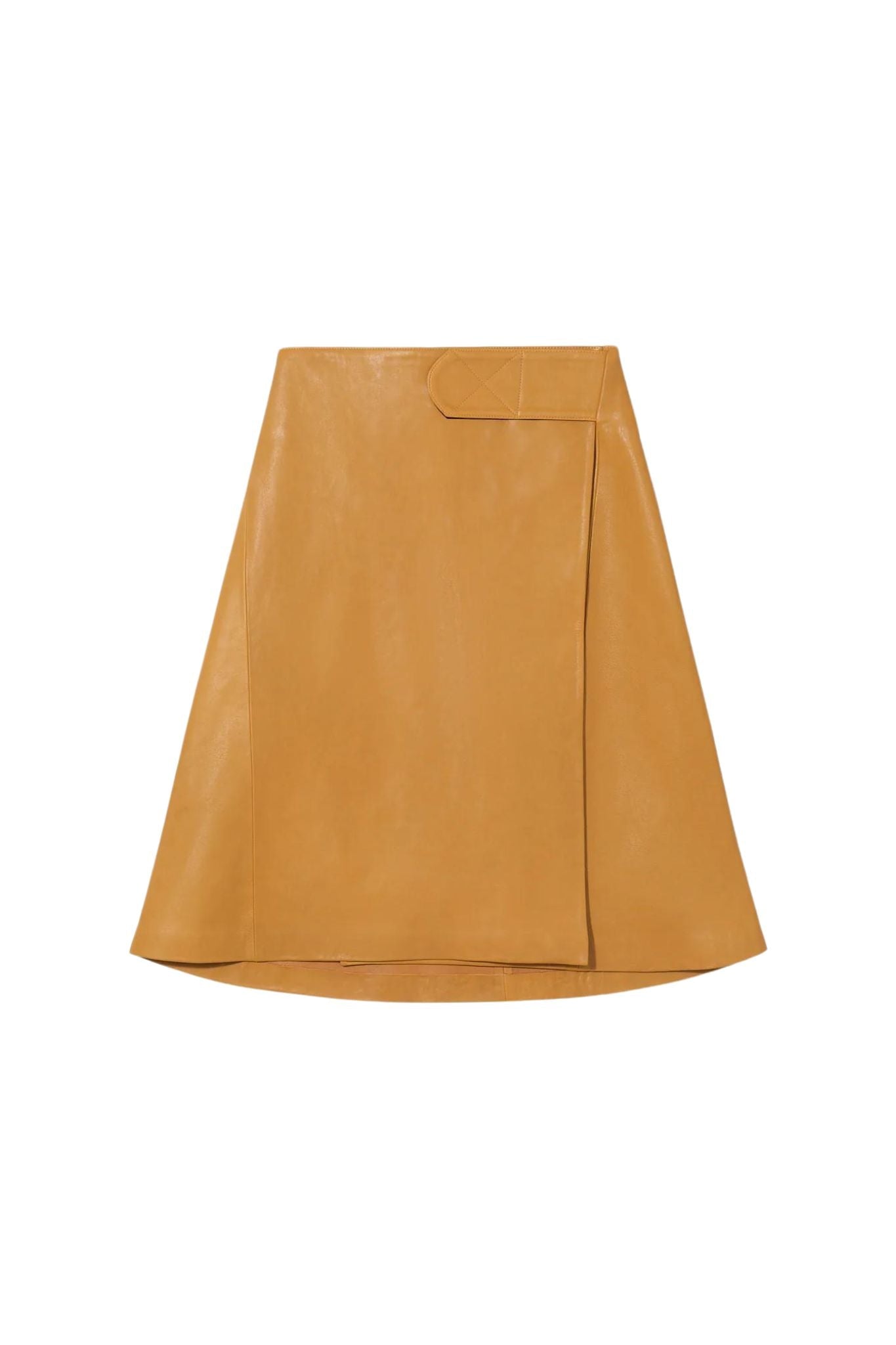 Co Velcro A - Line Skirt - Vermillion