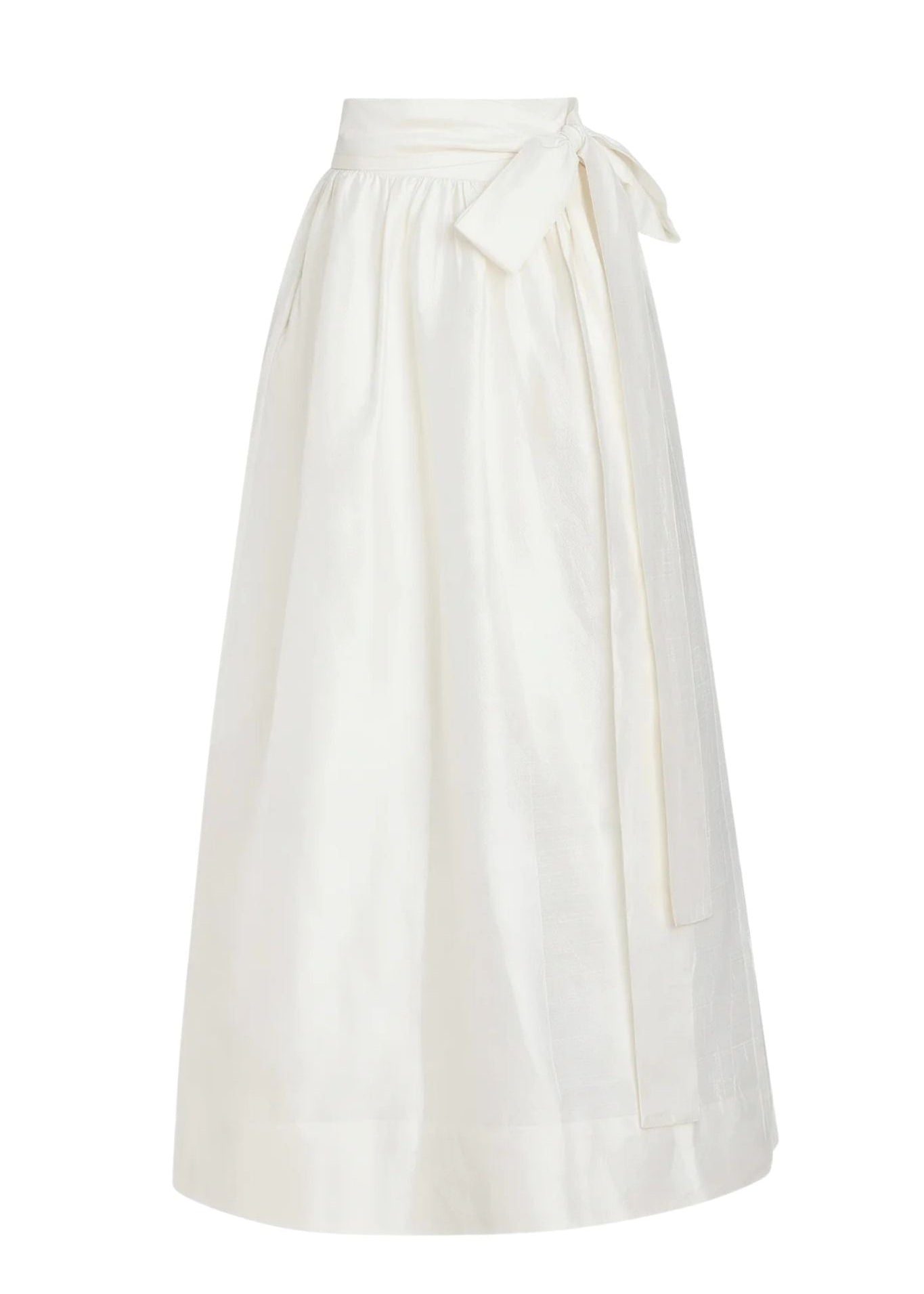 Coniglio Atlantic Maxi Ball Skirt - Vermillion