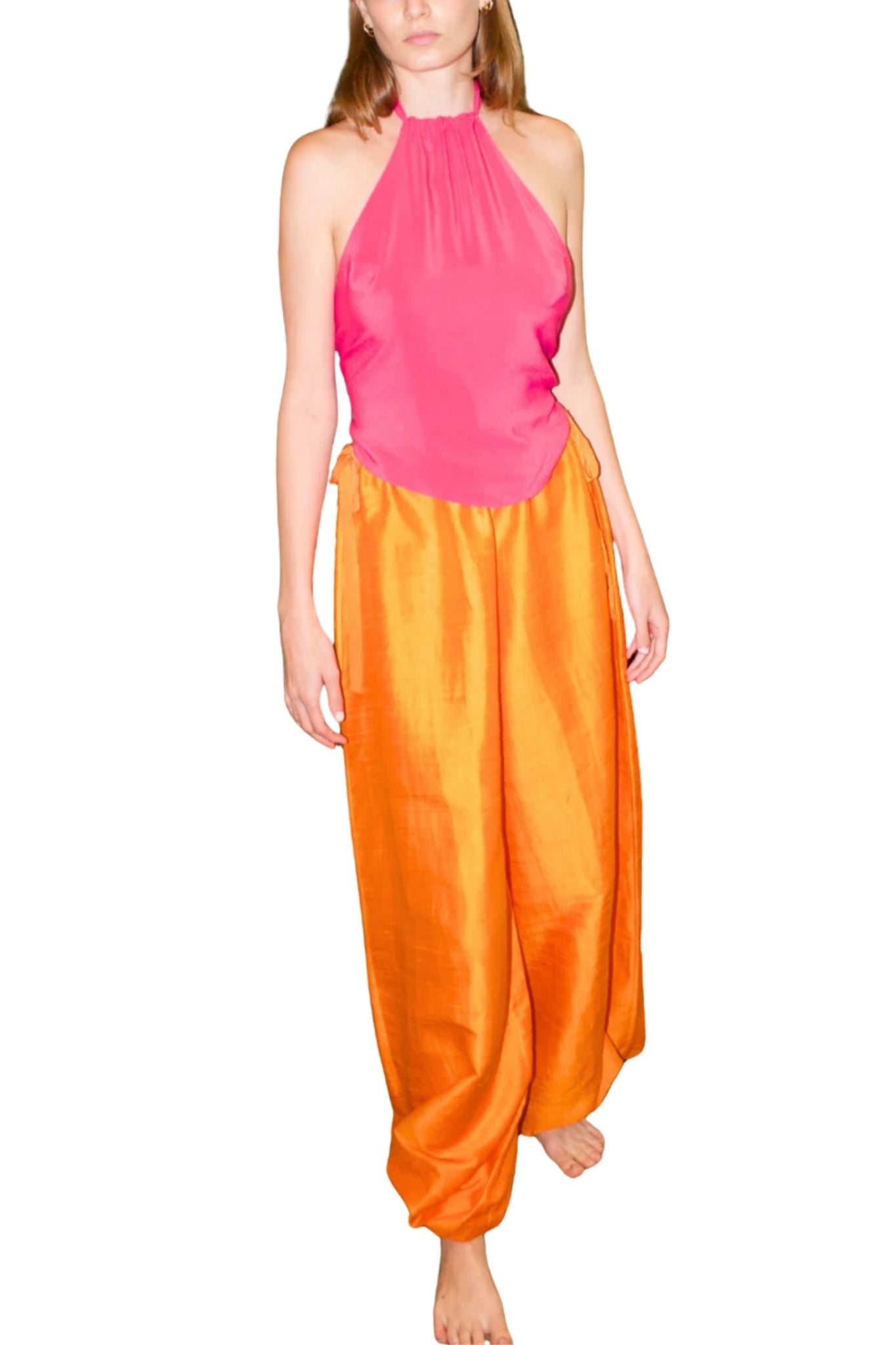 Coniglio Bubble Pant Marigold - Vermillion