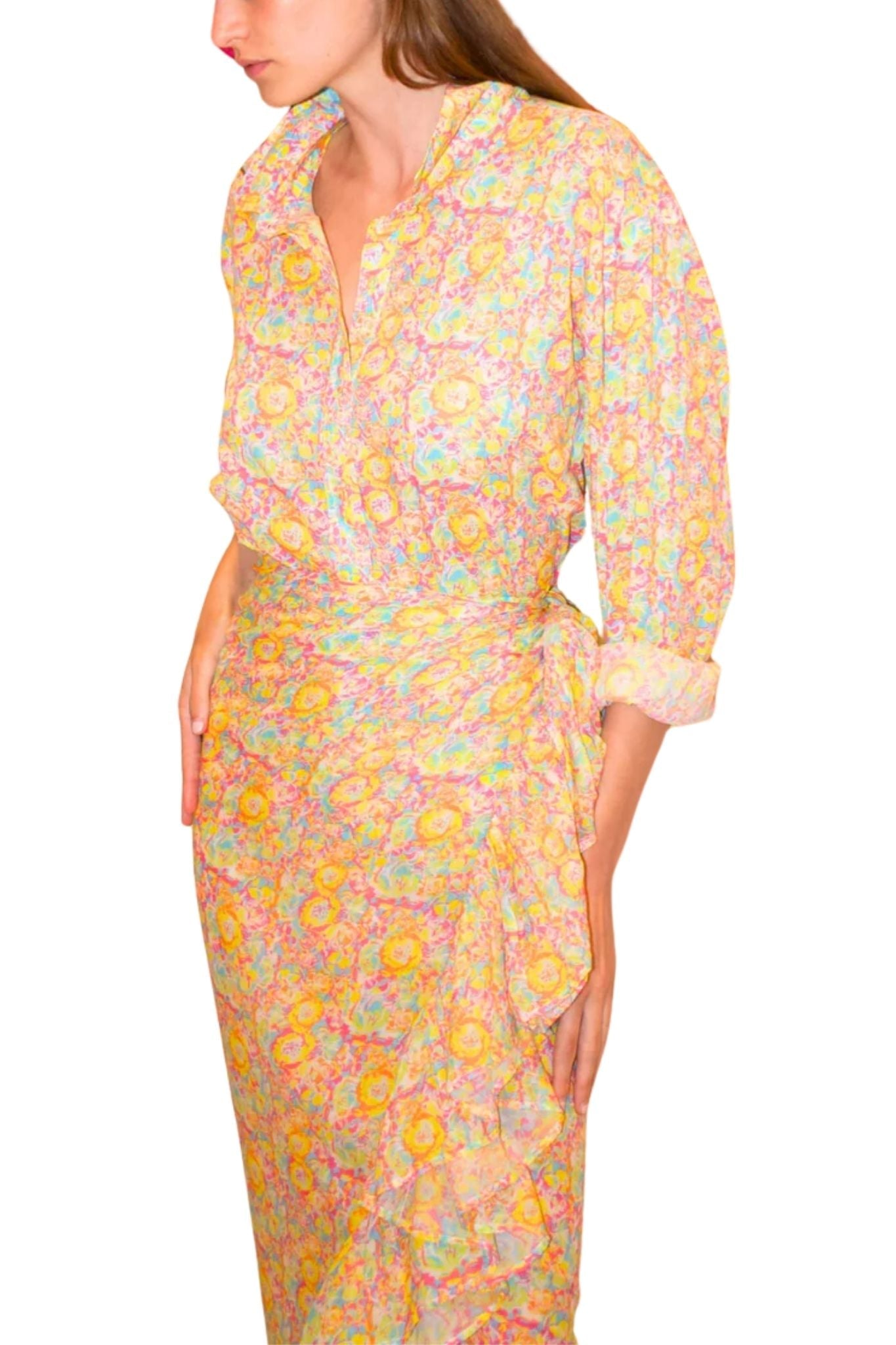 Coniglio Classic Button Down - Vermillion